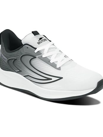 BRUTON EVA Lite Sport Shoes Running Shoes for Men- White